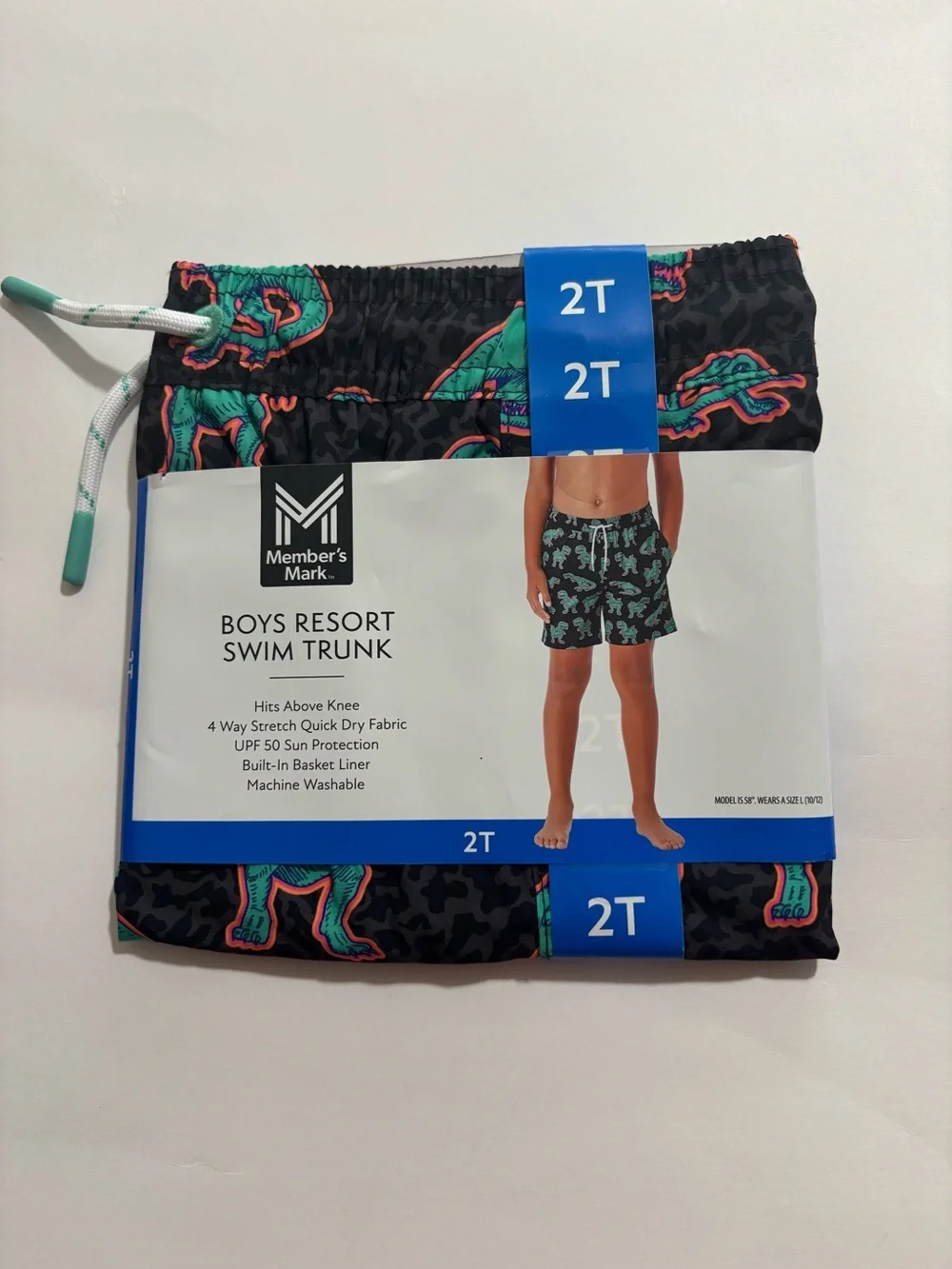 Members Mark Boys Swim Trunks Size 2T